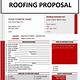 Free Roofing Proposal Template