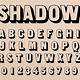 Free Shadow Font