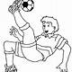 Free Soccer Coloring Pages
