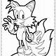 Free Sonic The Hedgehog Coloring Pages