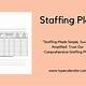 Free Staffing Model Template