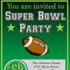 Free Super Bowl Invitations