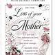 Free Sympathy Images For Loss Of Mother