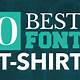 Free T Shirt Fonts