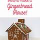 Free Template For Gingerbread House