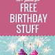 Free Things On Your Birthday Online