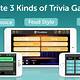 Free Trivia Maker Game