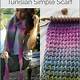 Free Tunisian Crochet Scarf Patterns