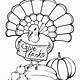 Free Turkey Printable Coloring Pages