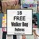 Free Walker Bag Patterns