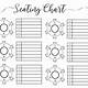 Free Wedding Seating Chart Template Excel