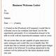Free Welcome Letter Template