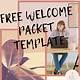 Free Welcome Packet Templates