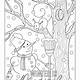 Free Winter Coloring Pages Printable