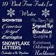 Free Winter Fonts