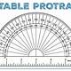 Full Page Free Printable Printable Protractor