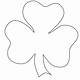 Full Page Shamrock Template