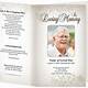 Funeral Program Template For Microsoft Word