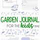 Garden Journal Template