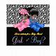 Gender Reveal Invitation Template Free