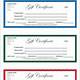 Gift Certificate Google Doc Template