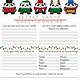 Gift Exchange Questionnaire Free Printable