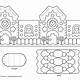 Gingerbread House Cut Out Template