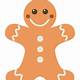 Gingerbread Man Clothes Template