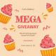 Giveaway Announcement Template