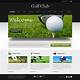 Golf League Website Template