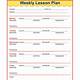 Goodnotes Lesson Plan Template Free