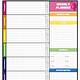 Google Daily Planner Template
