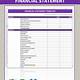 Google Docs Financial Statement Template