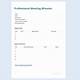 Google Docs Minutes Template