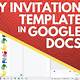 Google Docs Templates Invitation