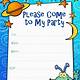 Google Party Invitation Template