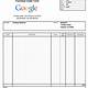 Google Purchase Order Template