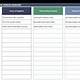 Google Sheets Business Plan Template