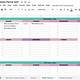Google Sheets Daily Schedule Templates