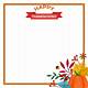 Google Sheets Thanksgiving Template