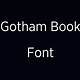 Gotham Book Font Free