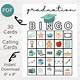 Graduation Bingo Free Printable