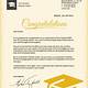 Graduation Letter Template