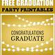 Graduation Party Printables Free