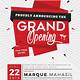 Grand Opening Flyer Templates