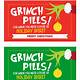 Grinch Pills Free Printable