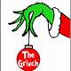 Grinch Printables Free