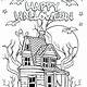 Halloween Coloring Images Free