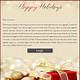 Happy Holiday Email Template
