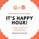 Happy Hour Invitation Email Template